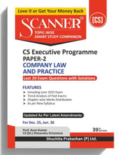 Shuchita Scanner CS Executive Paper-2 Company Law and Practice Green Edition